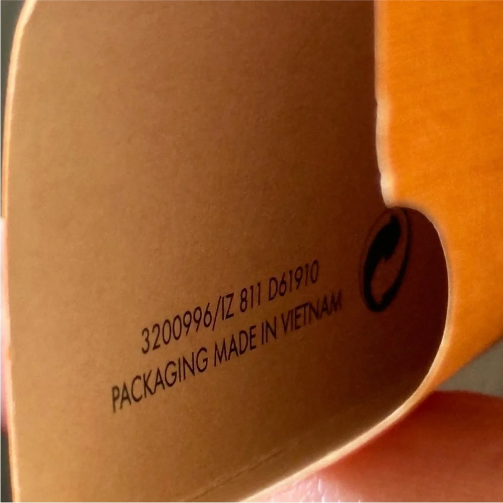 Louis Vuitton Mini Orange Envelope and Card Set from Authentic Bag Purchase